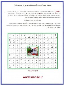 جدول
