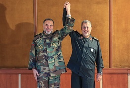 همدلی ارتش وسپاه